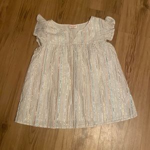 Cat and Jack striped flutter sleeve top. So cute!